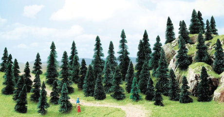 Pine Trees -- 1-3/16 - 2"  3 - 5cm Tall pkg(50)-2