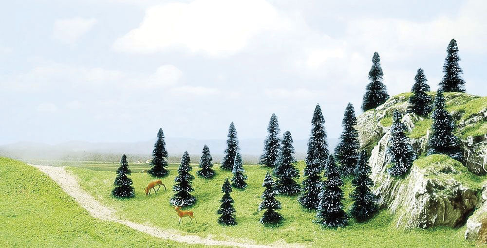 Pine Trees -- 1-3/16 to 2"  3 to 5cm Tall pkg(20)-2