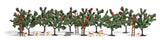 Apple Orchard Harvest Scene w/Details -- 10 Trees, Field Crates, Ladders & Sacks-2