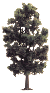Deciduous Trees -- Chestnut 7-3/16" 18cm Tall