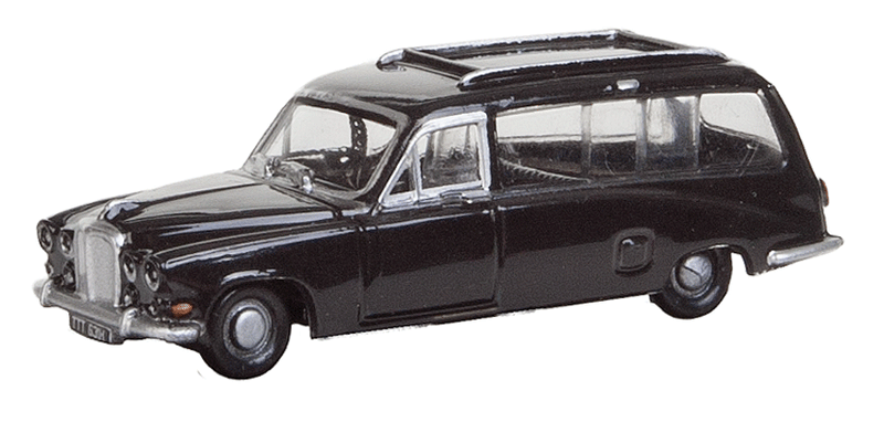 1950s Daimler DS 420 Hearse - Assembled -- Black