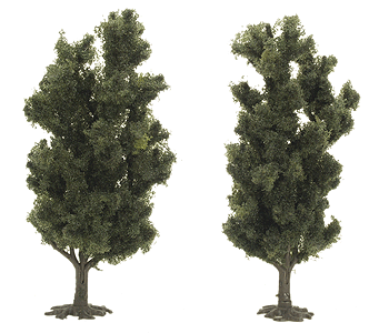 Trees -- Poplar Tree - 115mm - Package of 2