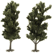 Trees -- Poplar Tree - 5-15/16"  150mm pkg(2)