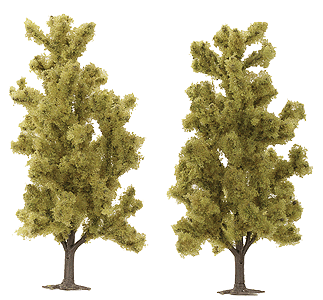 Ash Trees pkg (2) -- 150mm
