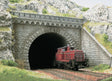 Tunnel Portal w/Wings -- Double Track