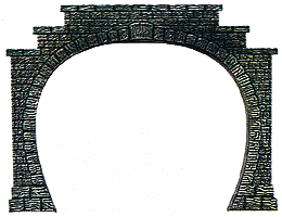 Double-Track Tunnel Portals pkg(2)