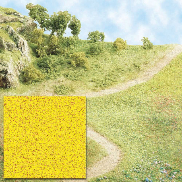 Grass Scatter Material Ground Cover -- Yellow 1-7/16oz  40g