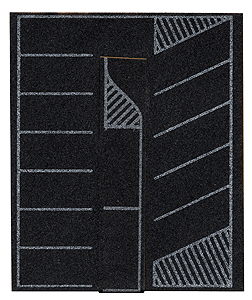 Parking Lot -- 4-3/4 x 4"  12 x 10cm-1