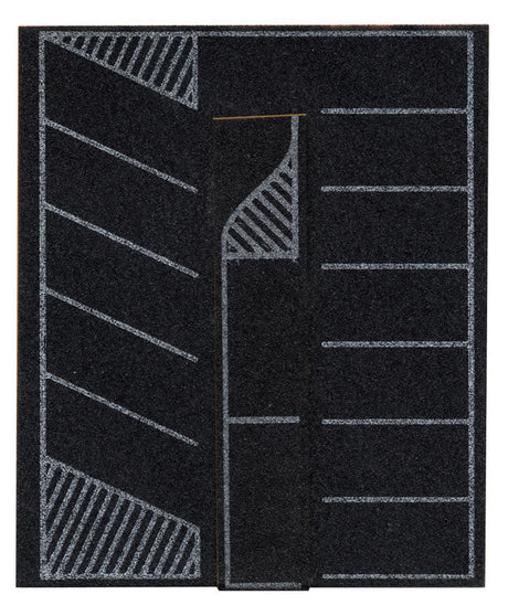 Parking Lot -- 4-3/4 x 4"  12 x 10cm-2