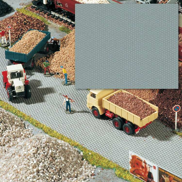 Flexible Self Adhesive Cobblestone Pavement Sheet -- 22-1/16 x 13"  56 x 33cm