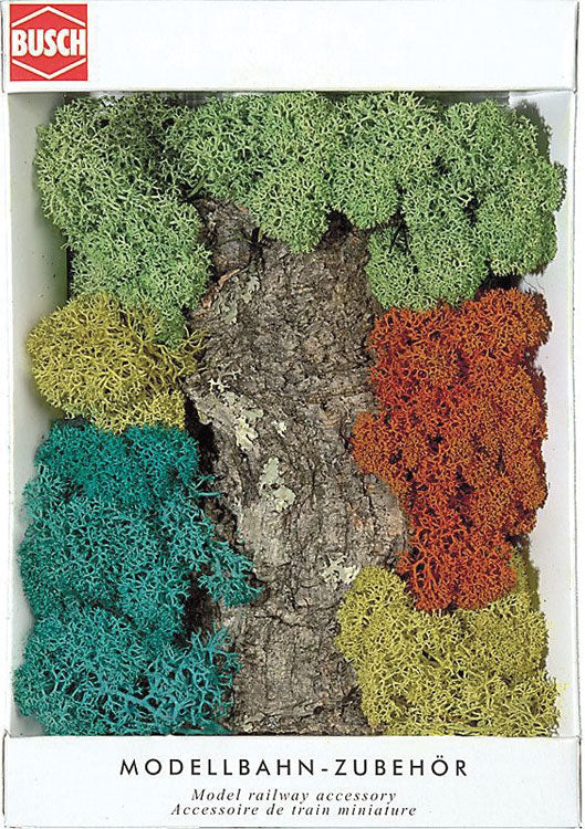 Cork Rock & Lichen Set