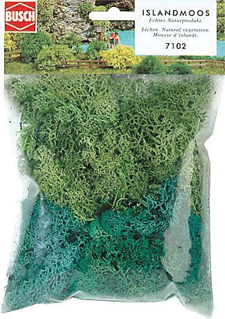 Lichen -- Light & Dark Green 1-1/4oz  35g