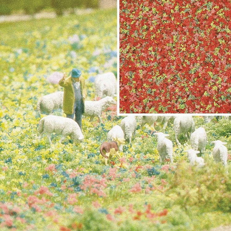 Foam Flock Ground Cover -- Summer Flowers 6-3/4oz  200ml