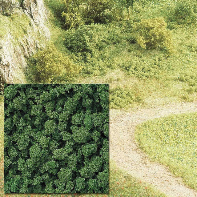 Foam Flock Ground Cover -- Medium Green 16-15/16oz  500ml