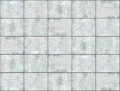 Concrete Slabs pkg(2) -- Each: 8-1/4 x 5-13/16"  21 x 14.8cm