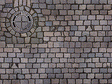Printed Surface Sheets pkg(2) Each 8-1/4 x 5-13/16 x 1/64"  210 x 148 x 0.6 -- Cobblestone Street