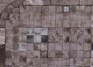 Printed Surface Sheets pkg(2) Each 8-1/4 x 5-13/16 x 1/64"  210 x 148 x 0.6 -- Sidewalk Plate