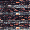 Wall Card 8-1/4" x 5-13/16" (21cm x 14.8cm) -- Dark Brick /2