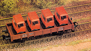 Freight Car Load -- Truck Cabs