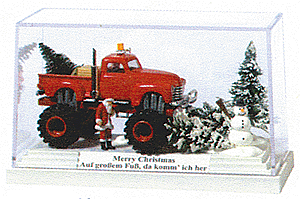 Complete Miniature Scene -- "Merry Christmas XV"