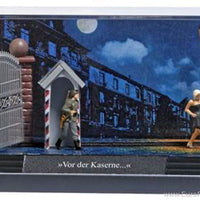 Miniature Scene -- Security Guard on Duty