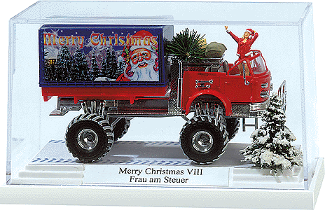 Complete Miniature Scene -- "Merry Christmas VIII"
