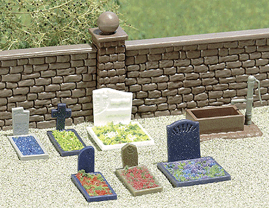 Complete Miniature Scene -- Rest in Peace