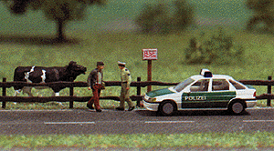 Complete Miniature Scene -- "BSE Free Zone"