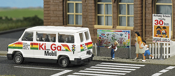 Complete Miniature Scene -- Kindergarten Scene