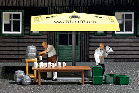 Miniature Scene -- Beer from the Barrel