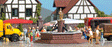 Marketplace Fountain - Kit -- 3-1/16 x 3-1/16 x 1-13/16"  7.8 x 7.8 x 4.6cm