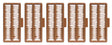 Spruce Cones -- Molded Plastic pkg(230)
