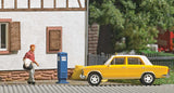 East German DDR Taxi Callbox with 2 Benches-1