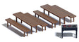 Beer Grill w/Benches & Tables-1