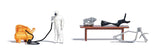 Air Compressor, Paint Gun with Figure and Accessories-2