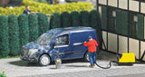 Complete Miniature Scene -- Pressure Washer with Mercedes-Benz Citan, Pressure Washer, Figure and Bucket-2