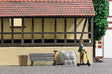 E-Scooter - Action Set -- 2 E-Scooters, Figure, Park Bench, Trash Can and Poplar Tree-1