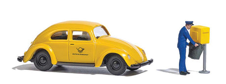 Volkswagen Beetle with Mailbox and Postman - Action Set-2