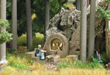 Well Spring Fountain - Assembled -- 1-13/16 x 3/4 x 1"  4.6 x 2 x 2.5cm-2