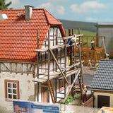 Construction Site Scaffolding with Iveco Daily Pickup - Action Set-1