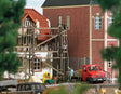 Construction Site Scaffolding, Bricklayer, Pulley and Iveco Daily- Action Se-1