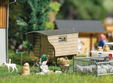 Sheep Shearing - Action Set -- Man Shearing Sheep, Sheared Sheep, Wheelbarrow, Sheep Pen, Wool Sacks-1