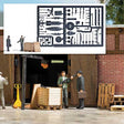 Arms Smuggling - Action Set -- 2 Figures, Weapons Sprue, Wood Crate