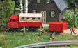 East German Firefighter Crew - Action Set -- Three Firefighters, Hose, Hose Couplings, Tools-1