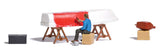 Boat Painting - Action Set -- Motor Boat, Figure, Boat Stands, Toolboxes-2