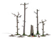 Fox Burrow - Action Set -- 6 Foxes, 1 Hollow Stump, 4 Barren Trees, 3 Stumps-1