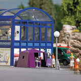 Fortune Teller - Action Set -- Tent, Sign, Table, Figure, Crystal Ball-2