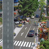 Asphalt Road Flexible Self-Adhesive Roadway -- 39-3/8 x 2-5/8"  1m x 6.6cm-2