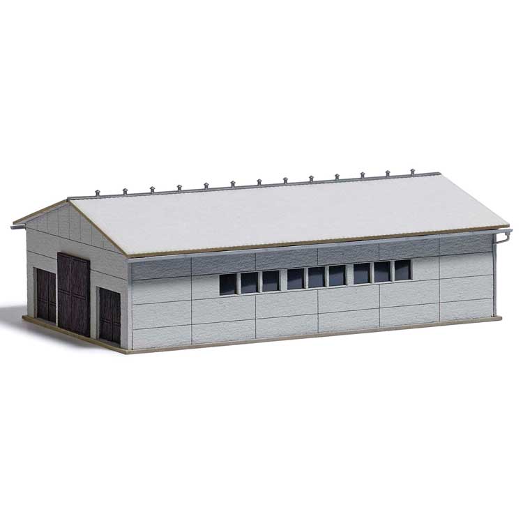 LPG Cattle Barn -- Laser-Cut Card Kit - 4-3/16 x 2-3/4 x 1-7/16"  10.6 x 7 x 3.6cm-2