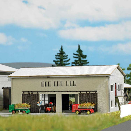 LPG Garage and Workshop -- Laser-Cut Card Kit - 4-3/8 x 2-3/4 x 1-7/8"  11.1 x 7 x 4.8cm-1